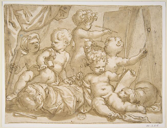 Putti with the Attributes of the Arts