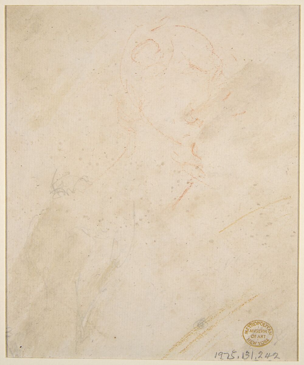 The Birth of Saint Francis of Assisi, Camillo Procaccini (Italian, Bologna 1555–1629 Milan), Pen and brown ink, brush and pale brown wash, on beige paper.  Squared in charcoal