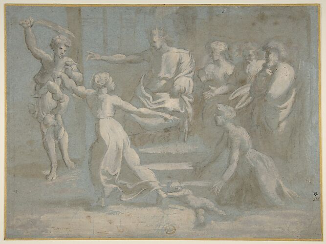 The Judgment of Solomon, after Raphael