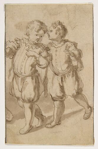 Two Young Page-Boys