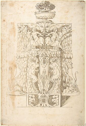 Design for a Wall Fountain