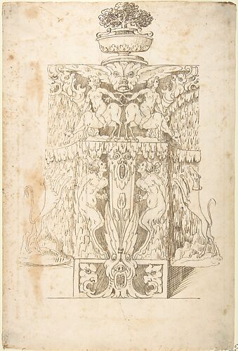 Design for a Wall Fountain