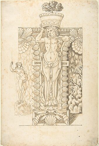 Design for a Wall Fountain