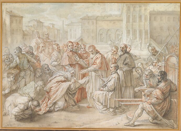 Pius V and the Ambassador of the King of Poland