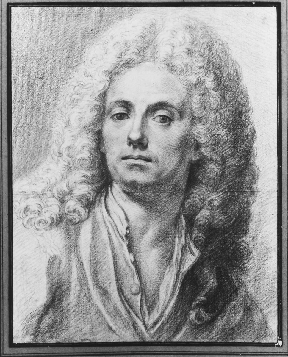 Portrait of a Man, Benedetto Luti (Italian, Florence 1666–1724 Rome), Red chalk