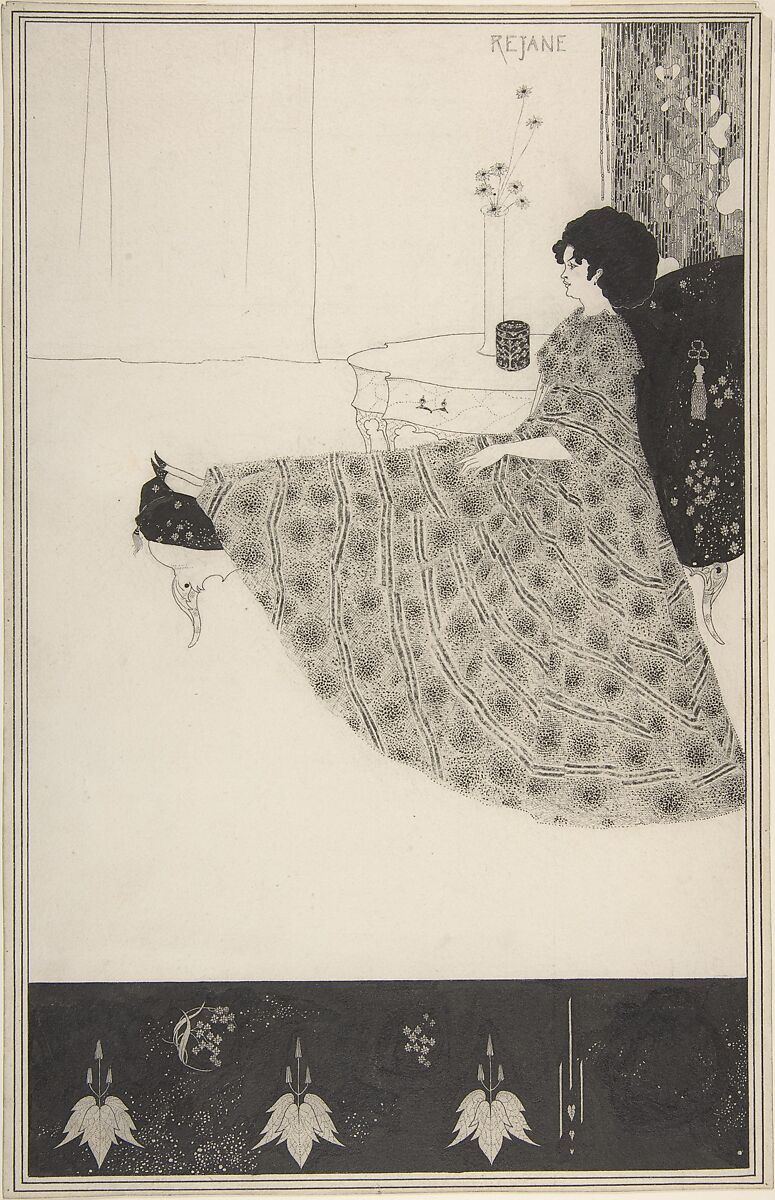 Aubrey Vincent Beardsley | Madame Réjane | The Metropolitan Museum of Art