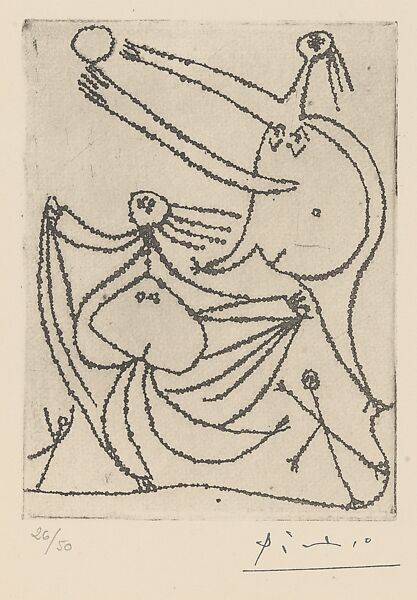 figures on a beach picasso