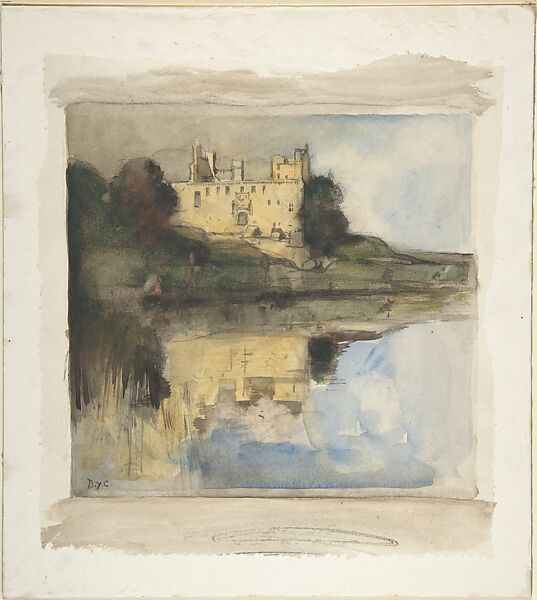 Linlithgow, Sir David Young Cameron (British, Glasgow, Scotland 1865–1945 Perth, Scotland), Watercolor over graphite 