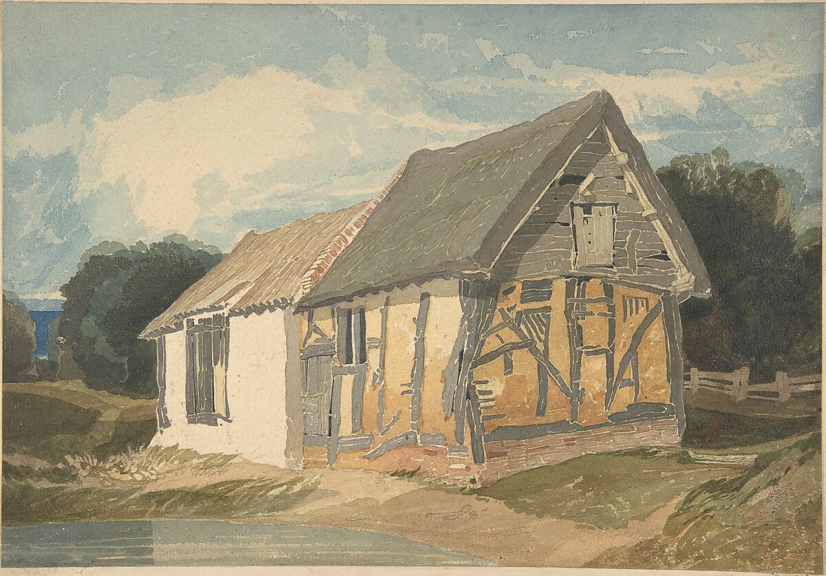 John Sell Cotman | Farm Building by a Pond | The Metropolitan Museum of Art