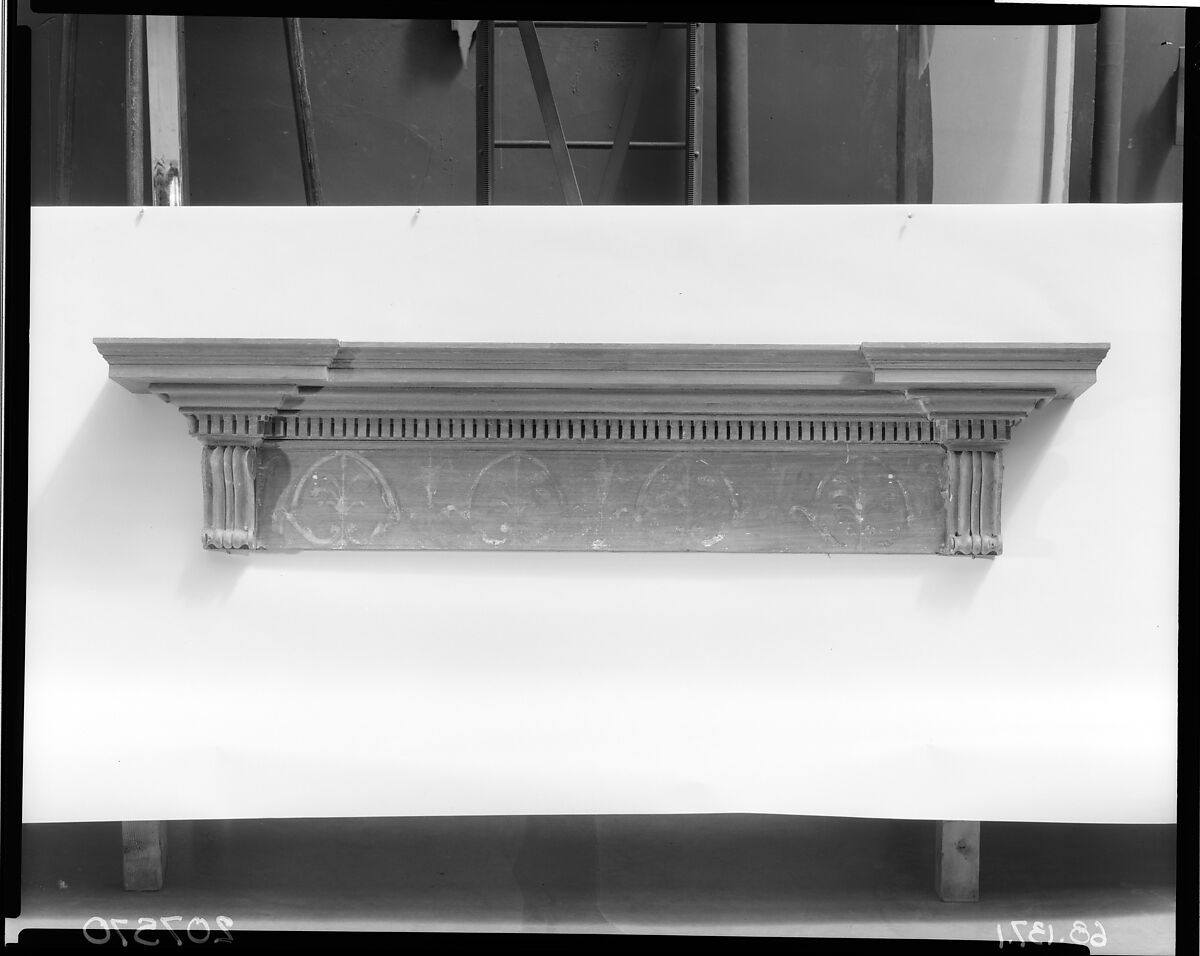 Parlor from the William C. Williams House, Theophilus Nash (died 1854), Mahogany and marble, American