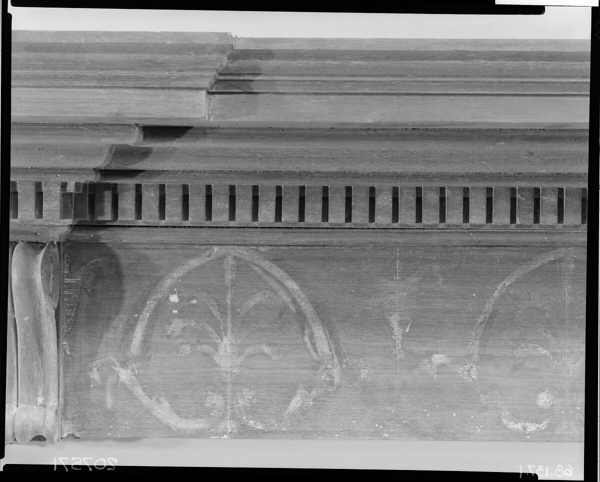 Parlor from the William C. Williams House, Theophilus Nash (died 1854), Mahogany and marble, American