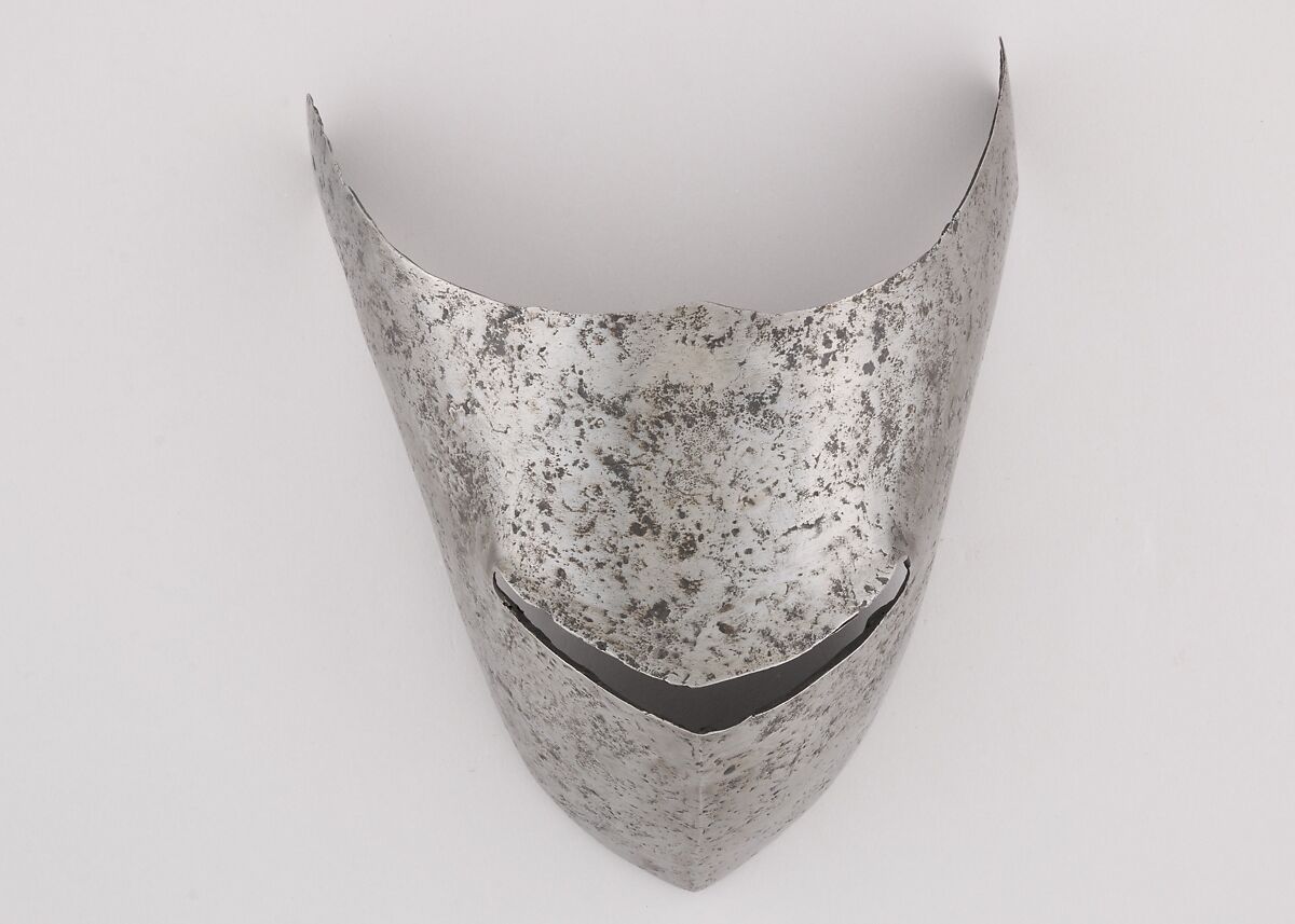 Visor for a Bascinet, Steel, Italian