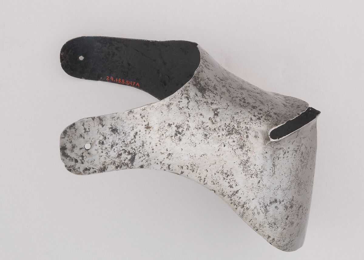 Visor for a Bascinet, Steel, Italian