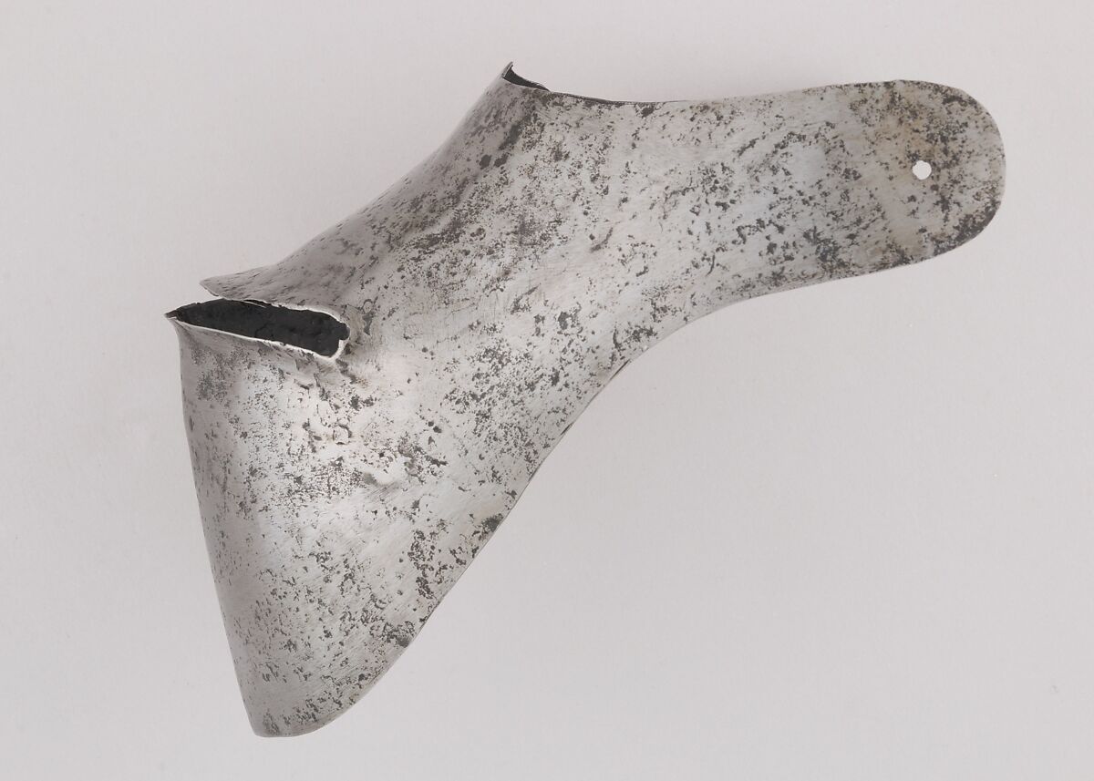 Visor for a Bascinet, Steel, Italian