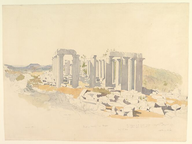The Temple of Apollo at Bassae