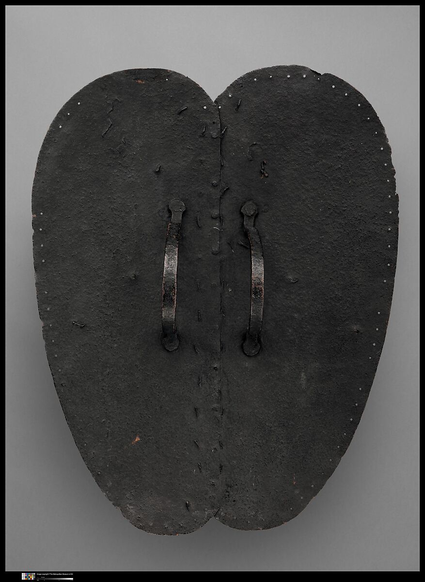Shield (Adarga), Iron, textile, Spanish