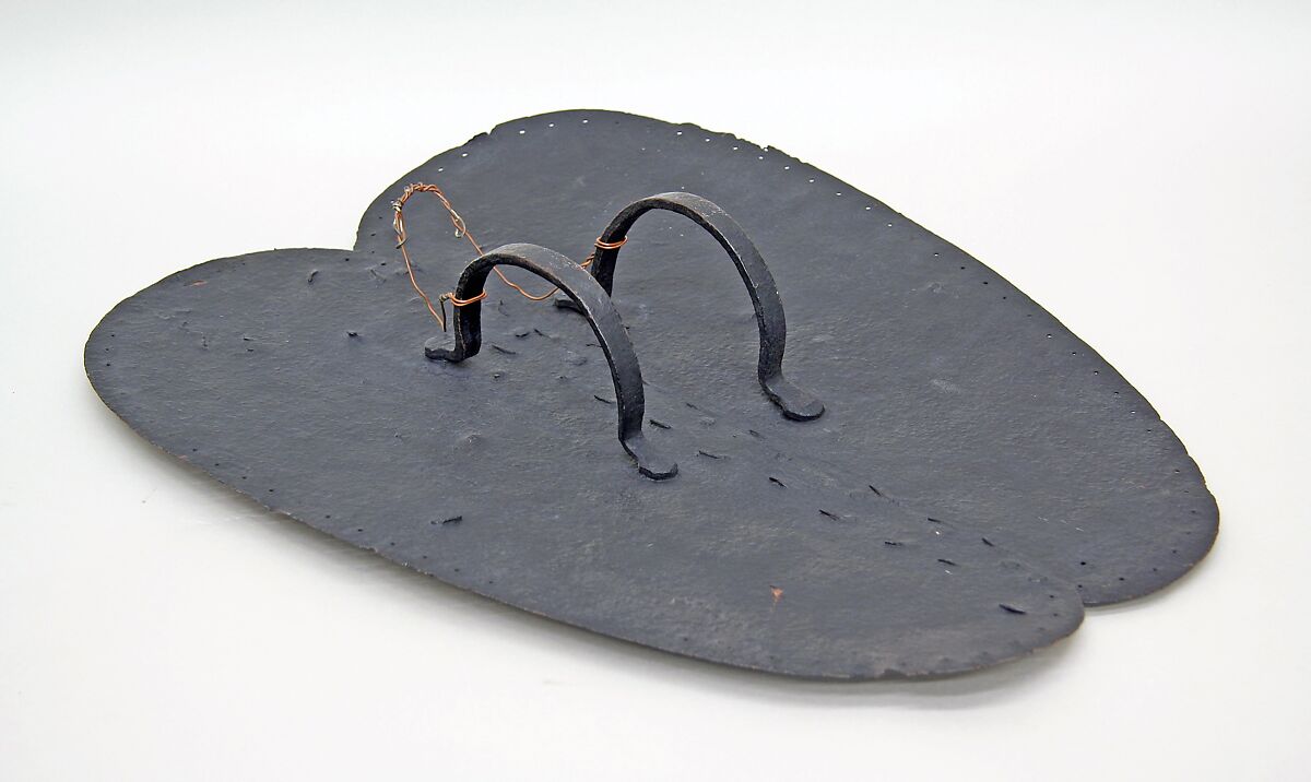 Shield (Adarga), Iron, textile, Spanish