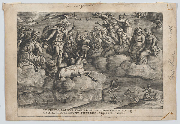 The Triumph of Eternity on Death, from The Triumph of Petrarch