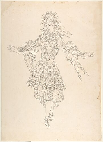 Male Actor in Ballet Costume