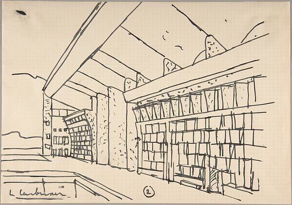 le corbusier sketches