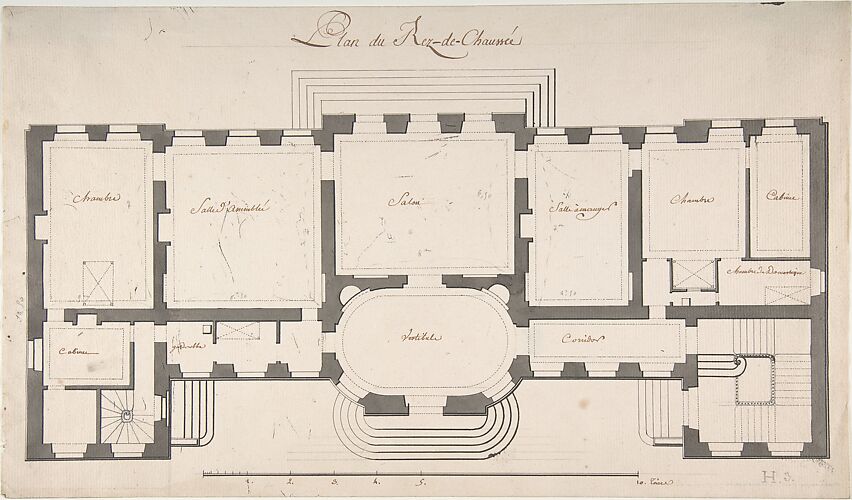 Ground Plan for a Palace