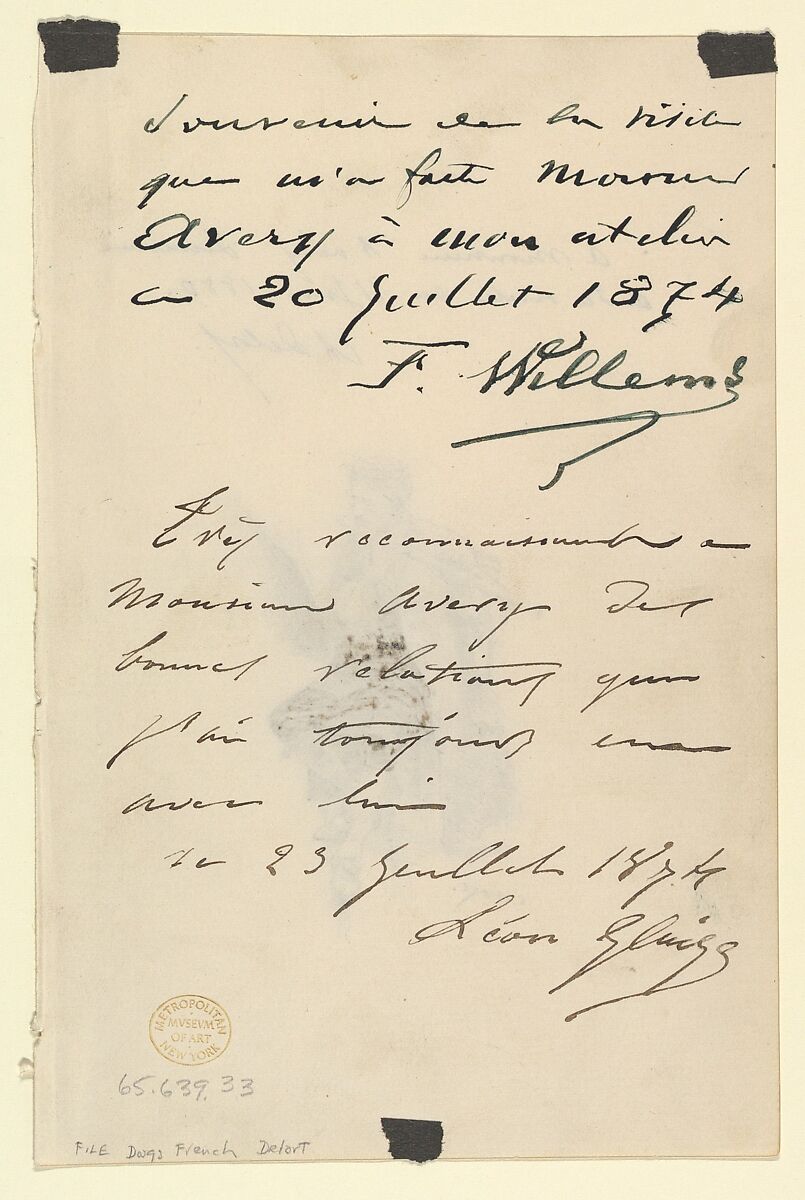 Flutist, Charles-Edouard Delort (French, Nîmes 1841–1895 Saint-Eugène), Pen and black ink