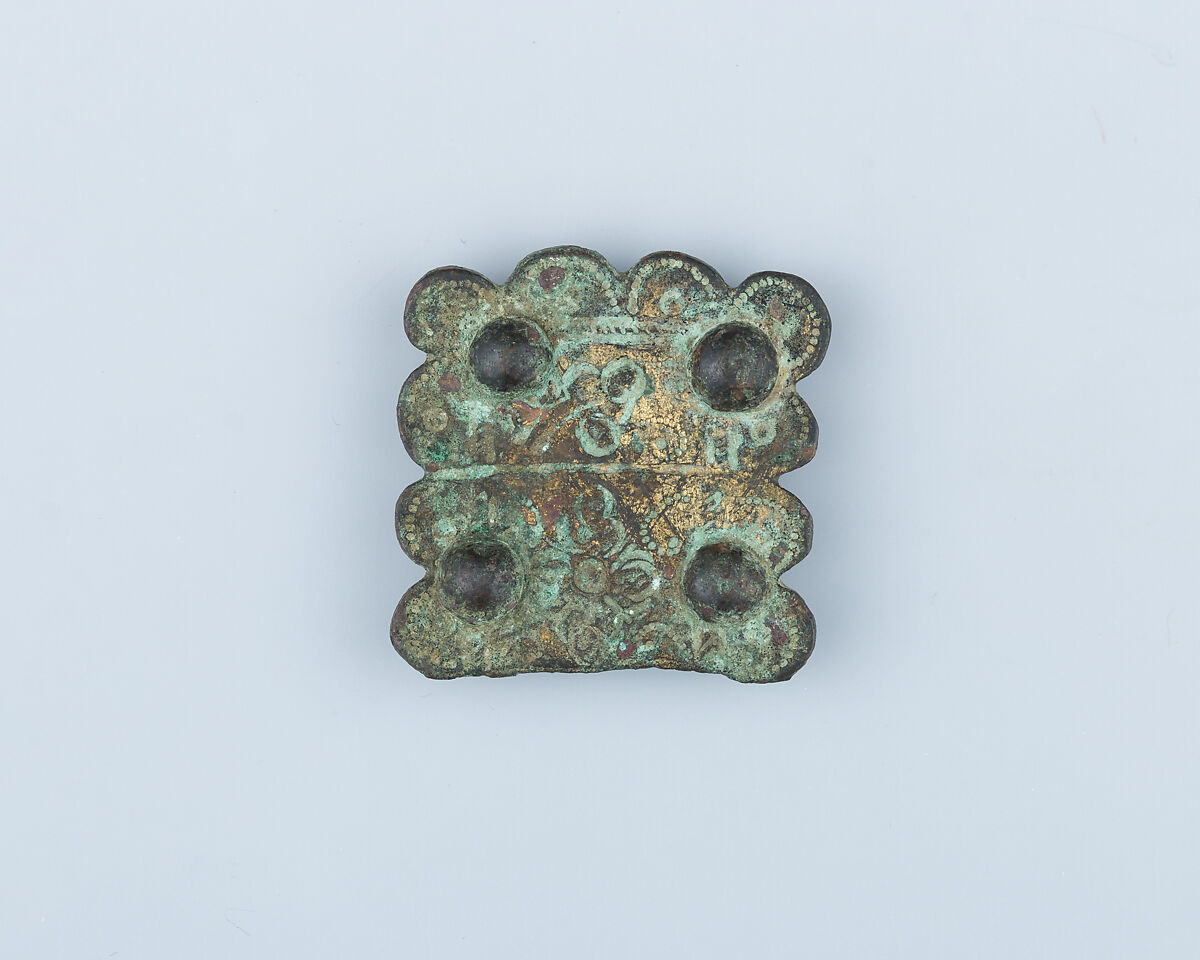Ornament of Horse Trapping, Bronze, possibly French 