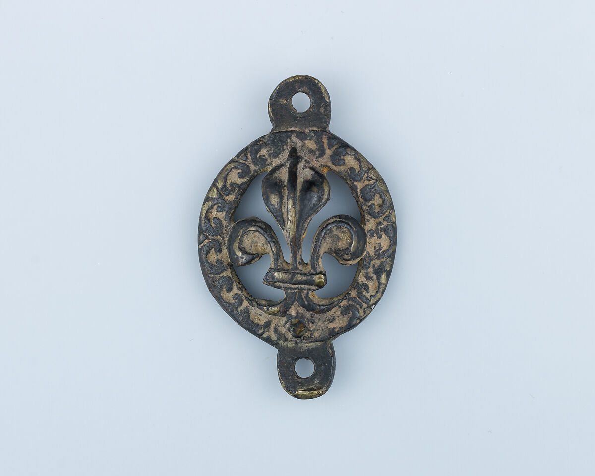 Belt Ornament, Bronze, possibly Spanish 