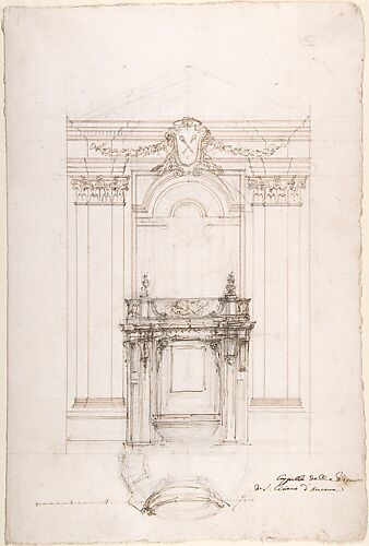 Project for a Chapel in the Church of San Ciriaco, Ancona