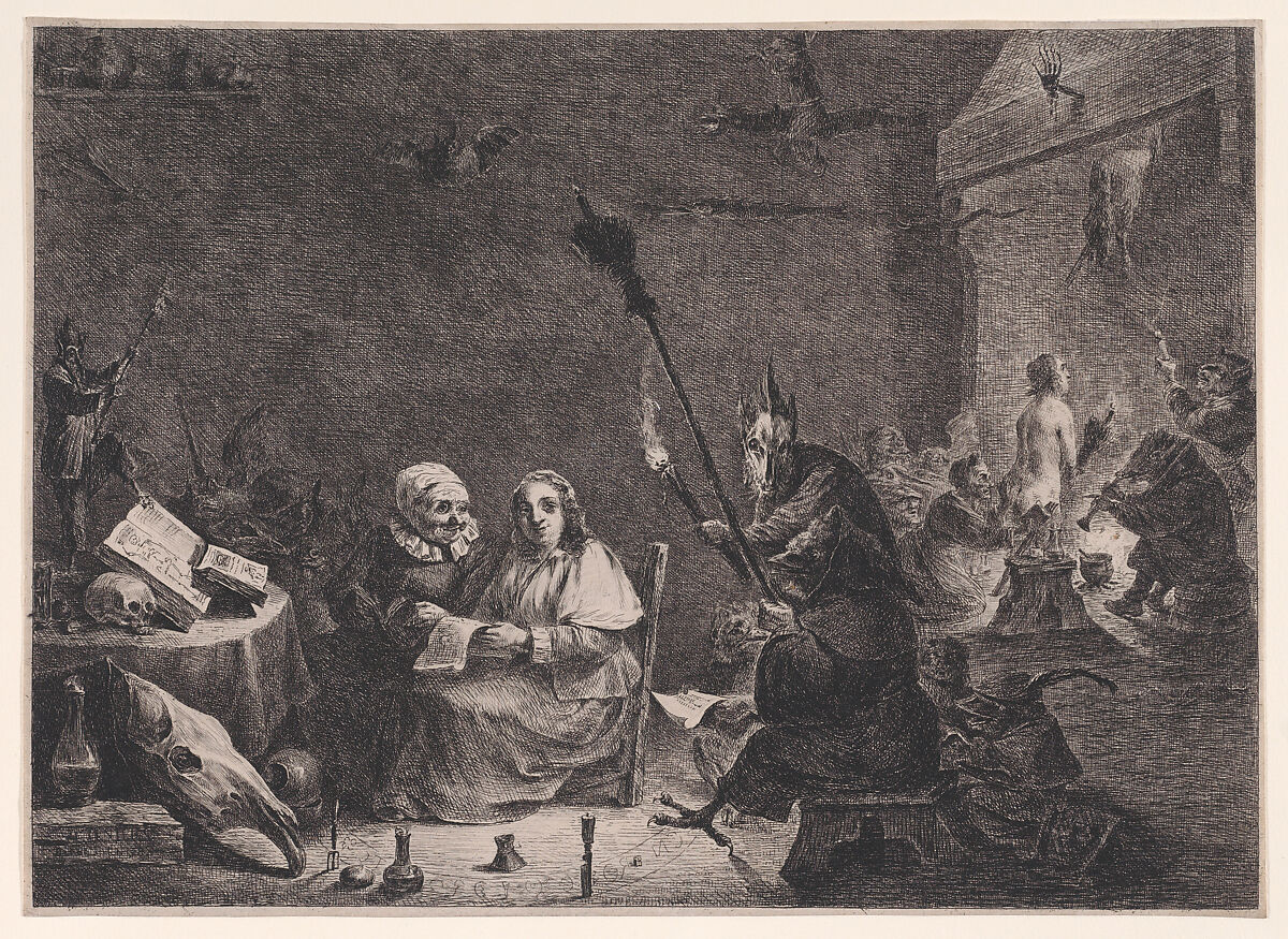 Departure for the Sabbath, Baron Dominique Vivant Denon (French, Givry 1747–1825 Paris), Etching 