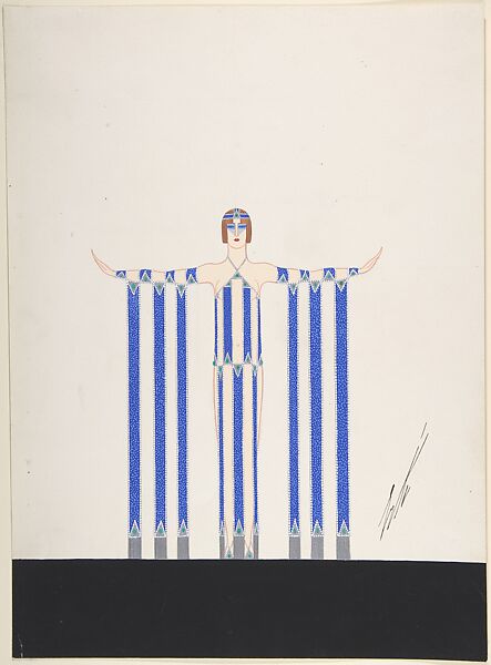 Les Décolletés de Demain: Le Décolleté Droit, Erté (Romain de Tirtoff) (French (born Russia), St. Petersburg 1892–1990 Paris) 