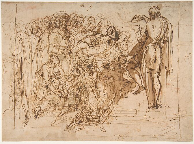Saint John the Baptist Baptizing the Multitude