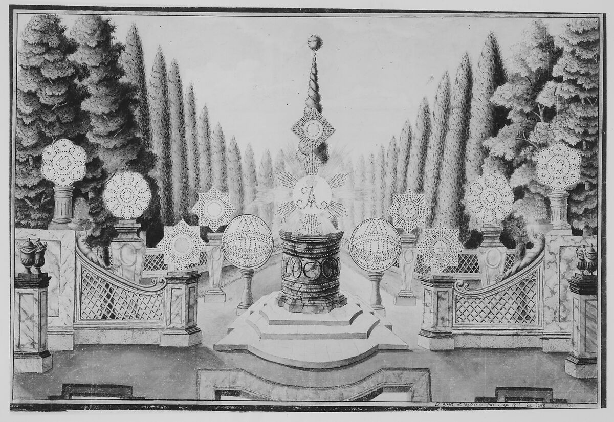 Coronation of the Czar Alexander I, Moscow, September 1801, Lieutenant-Captain Cheleyev (Russian, active early 19th century), Watercolor