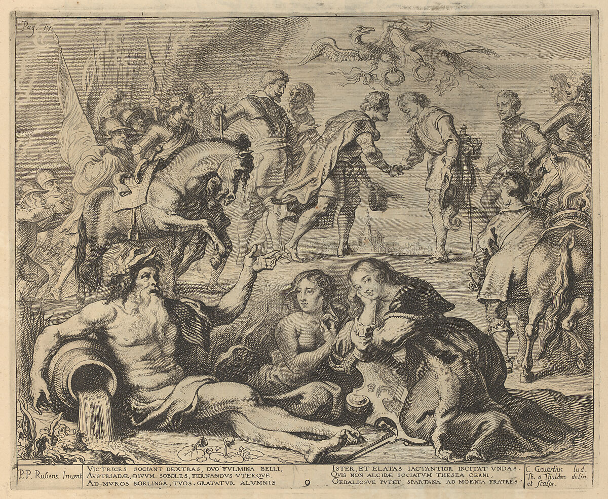 Pompa Introitus Honori .. Ferdinandi Austriaci ... " (Entry of Cardinal-Infante Ferdinand into Antwerp, April 17, 1635), Designed by Peter Paul Rubens (Flemish, Siegen 1577–1640 Antwerp), Engraving 