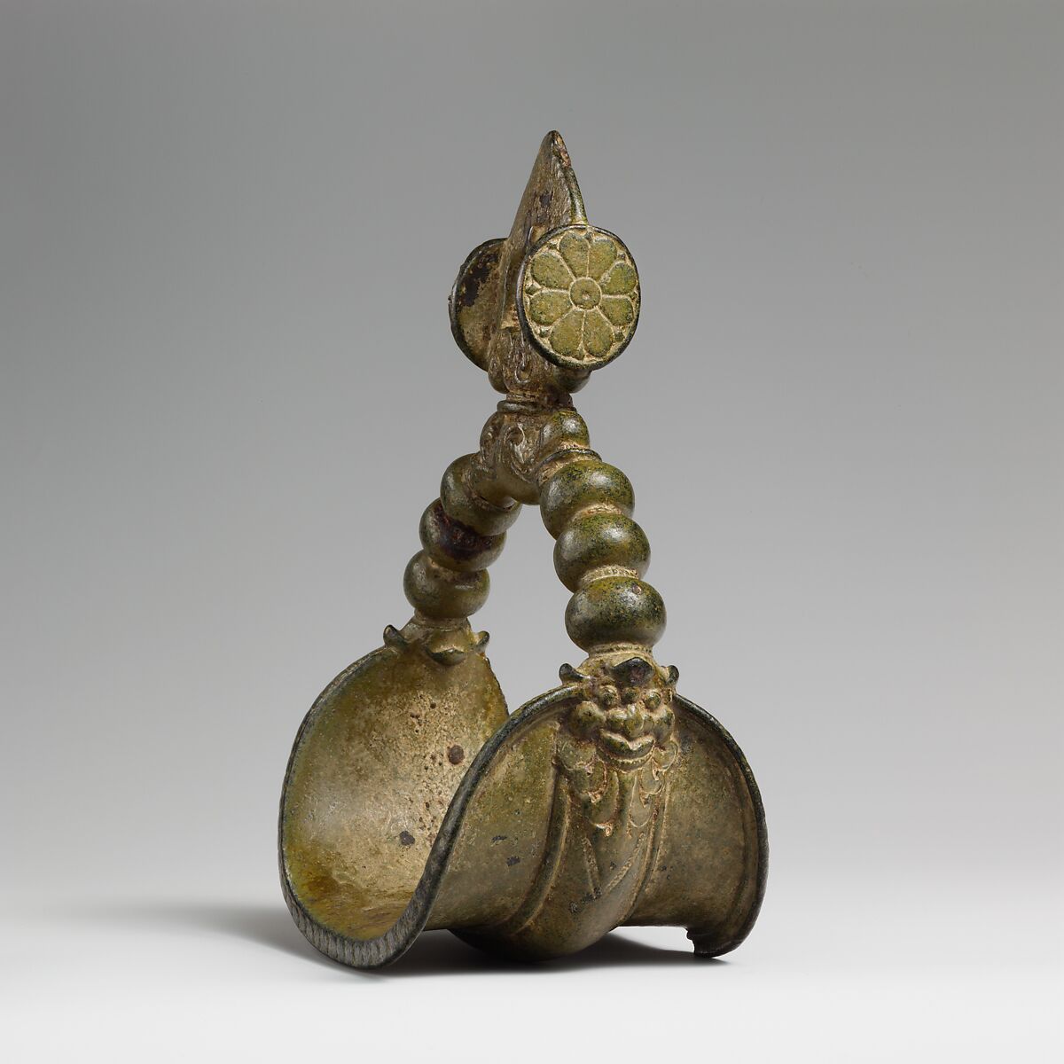 Stirrup, Copper alloy (bronze), Probably Burmese 