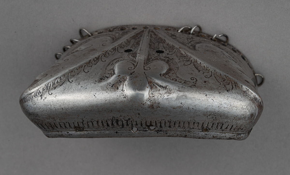 Toe Cap for a Foot Defense (Sabaton), Steel, German
