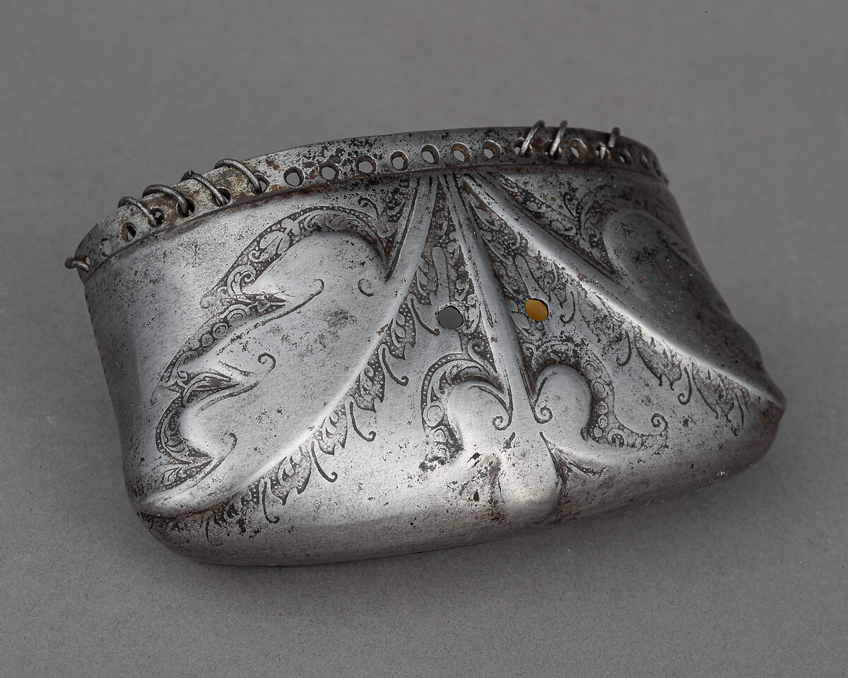 Toe Cap for a Foot Defense (Sabaton), Steel, German 