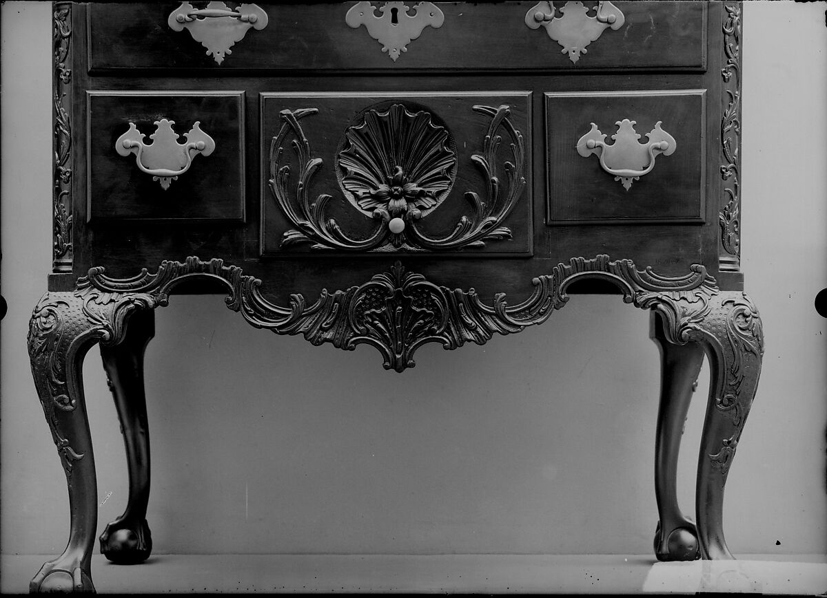 Dressing table, Mahogany, yellow pine, tulip poplar, American