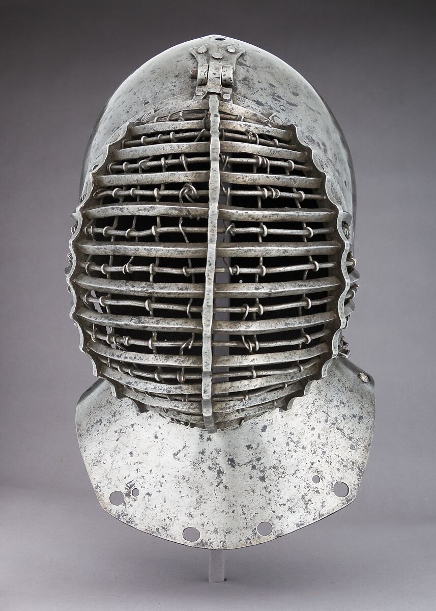 Tournament Helm (<i>Kolbenturnierhelm</i>), Steel, German