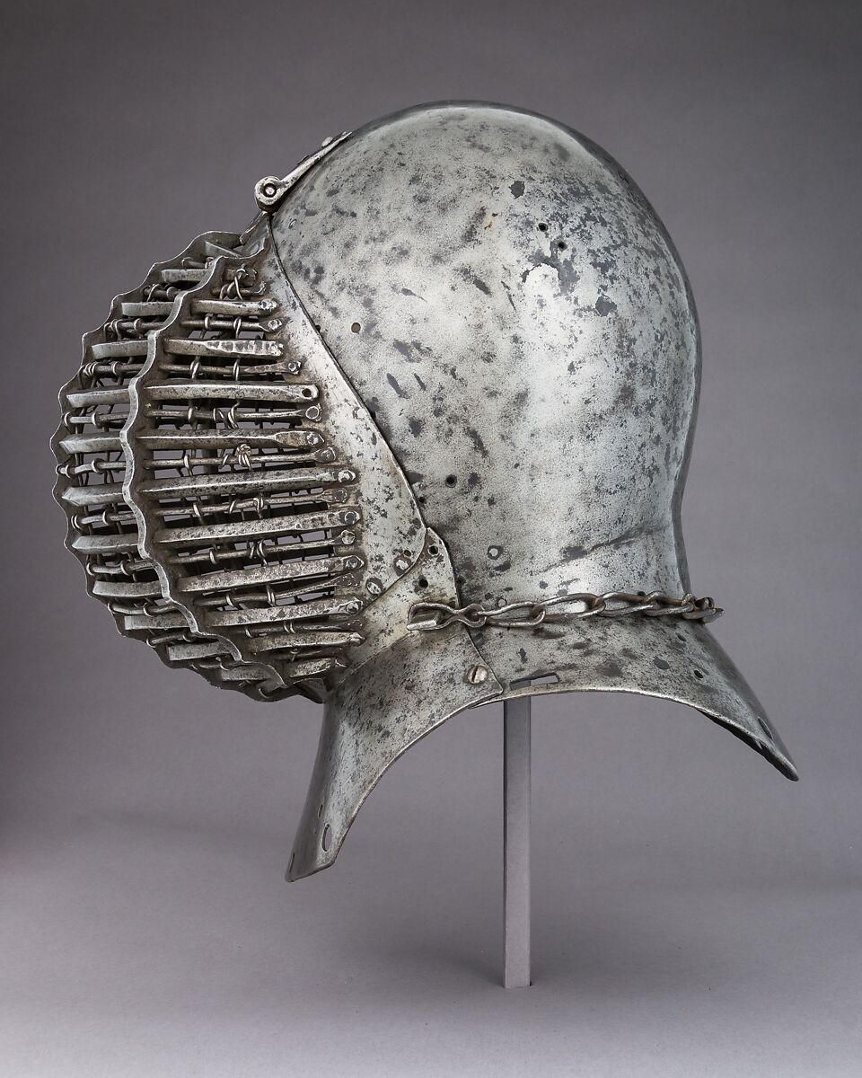 Tournament Helm (<i>Kolbenturnierhelm</i>), Steel, German