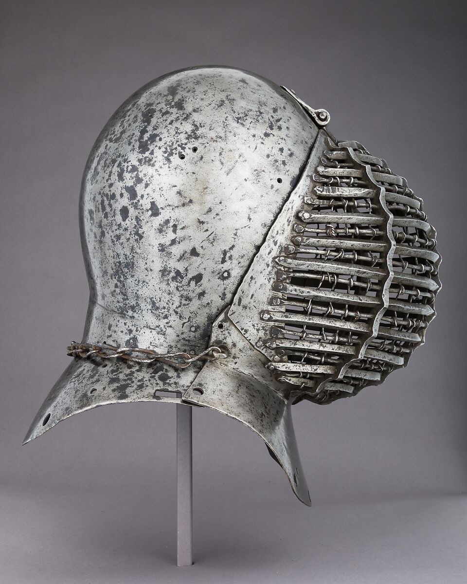 Tournament Helm (<i>Kolbenturnierhelm</i>), Steel, German