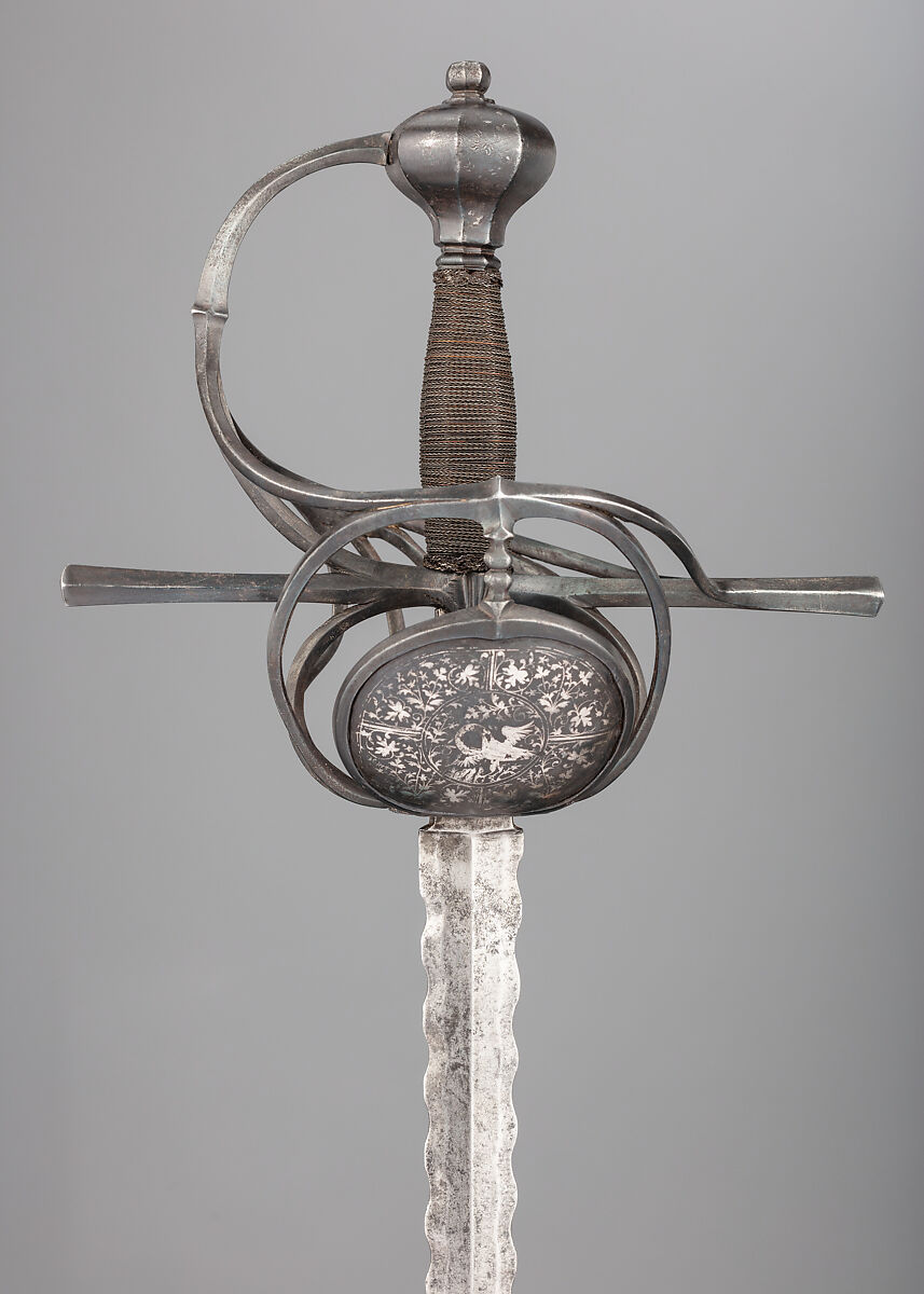 Rapier, Steel, copper alloy, Italian 