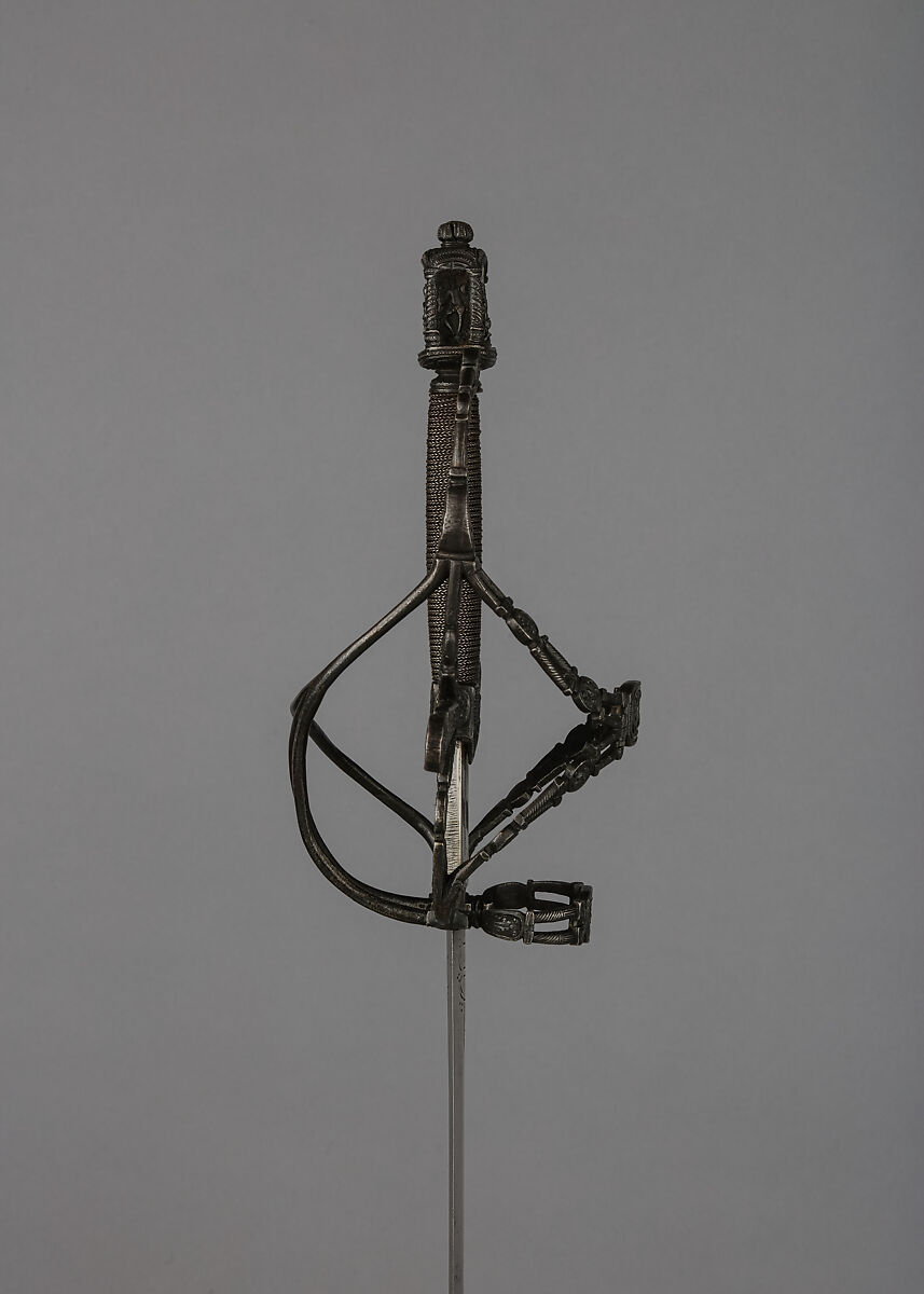 Rapier, Steel, wood, German, Saxony