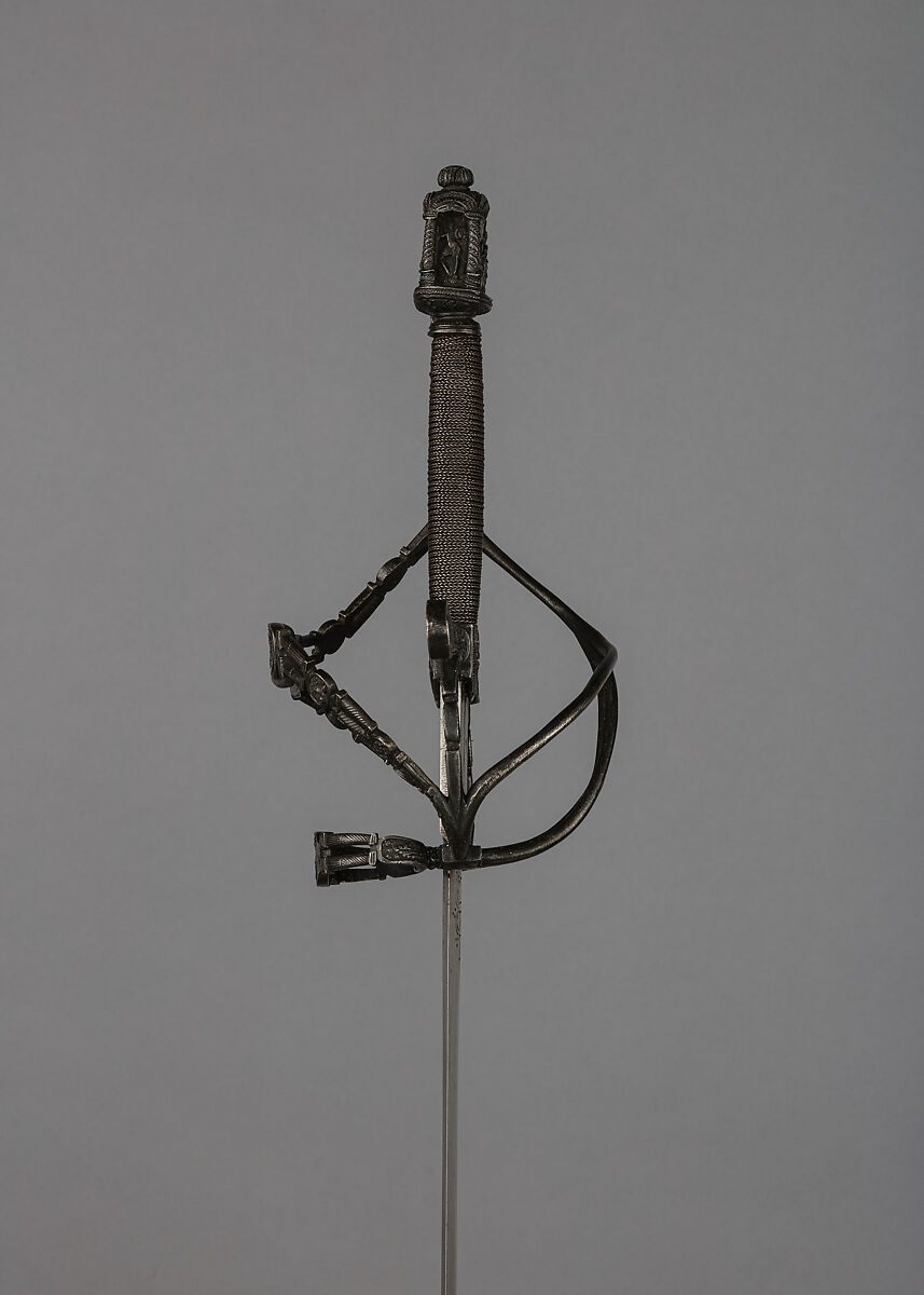 Rapier, Steel, wood, German, Saxony