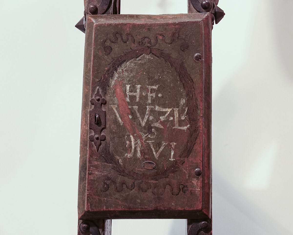 Falconet with Laffette, Bronze, wood (ash), iron, paint, Austrian