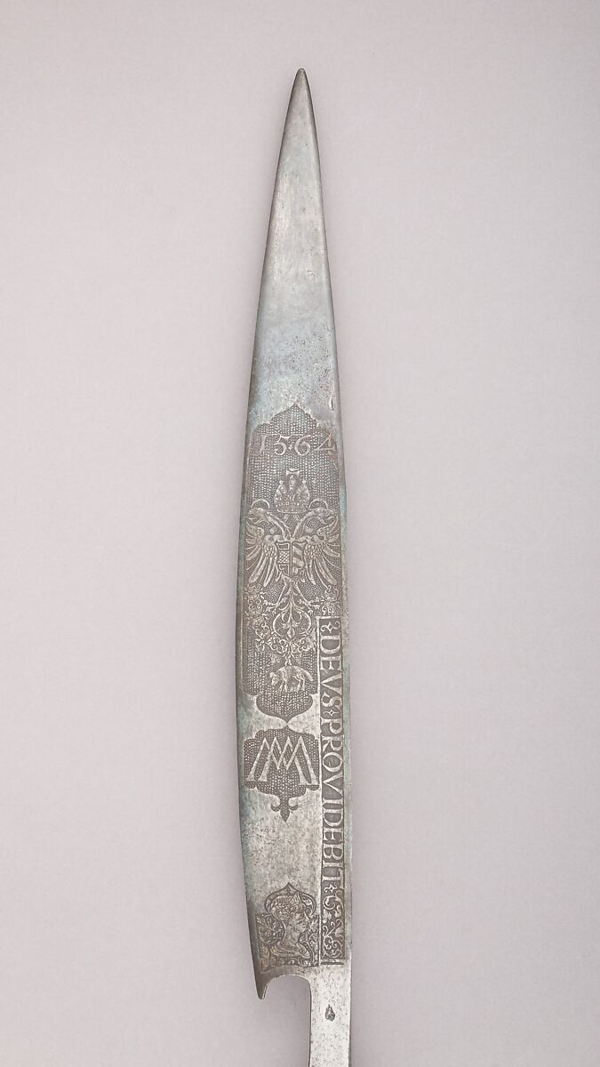 State Staff Weapon, Steel, wood, gold, textile, metallic thread, Austrian