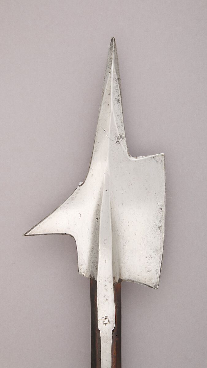 Halberd, Steel, wood (oak), iron, Swiss