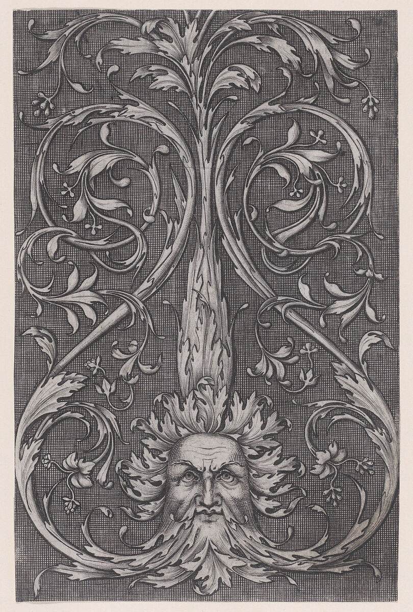 Ornamental Panel, Anonymous, Italian, 16th to early 17th century, Engraving 