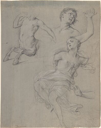 Studies for the Figure of a Centaur and a Nymph