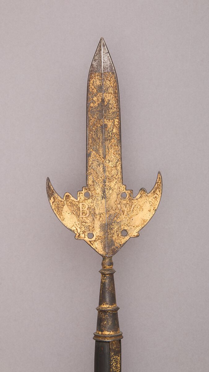 Partisan, Steel, wood, gold, Austrian